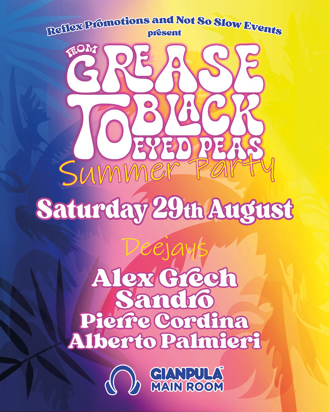 From Grease to Black Eyed Peas Summer Party