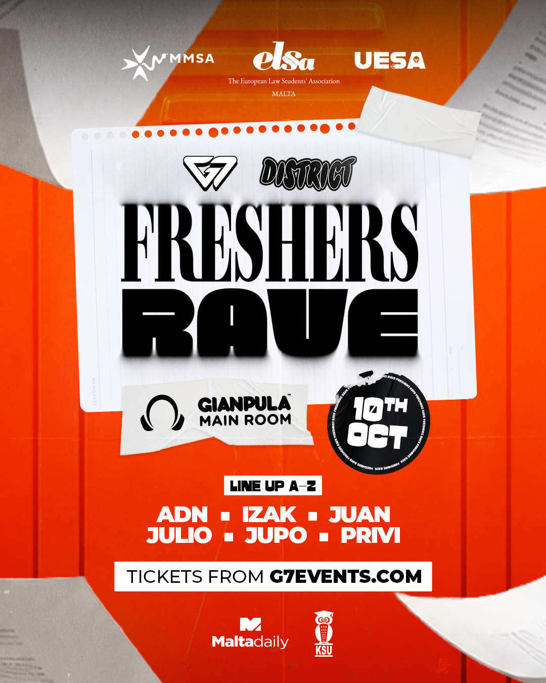 Freshers’ Rave 2026